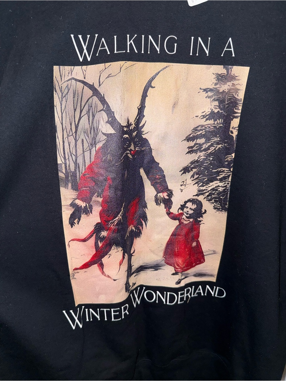 Walking in a Winter Wonderland Graphic Sweatshirt in Size XL - Picture 2 of 7